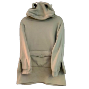 Women's Hooded Frog Sweatshirt Size S